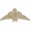 Ekena Millwork Alberta Rough Sawn Timber Gable Bracket, Douglas Fir, 36"W x 21"H x 2"D x 6"F, 14/12 Pitch GBW036X21X0206ALB00RDF - alternate 5